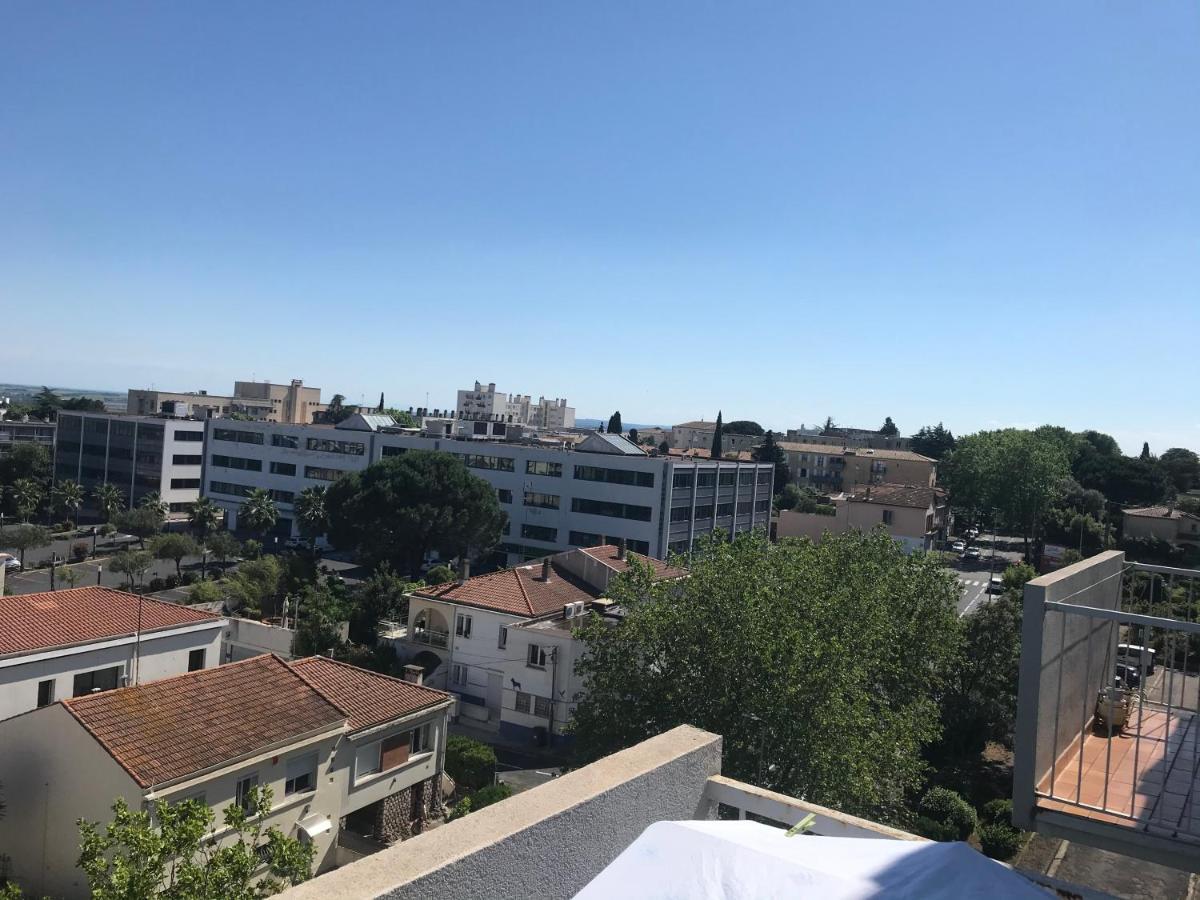 Bel Appartement Avec Vue Et Parking Prive Безье Экстерьер фото