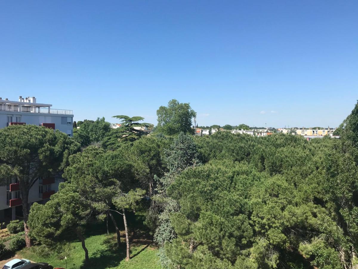 Bel Appartement Avec Vue Et Parking Prive Безье Экстерьер фото